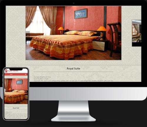 Pariz Hotel website