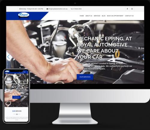 Royal Automotive Company Website