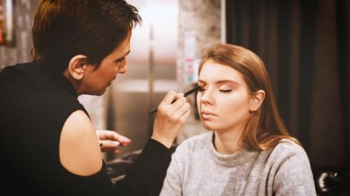 promotional makeup video